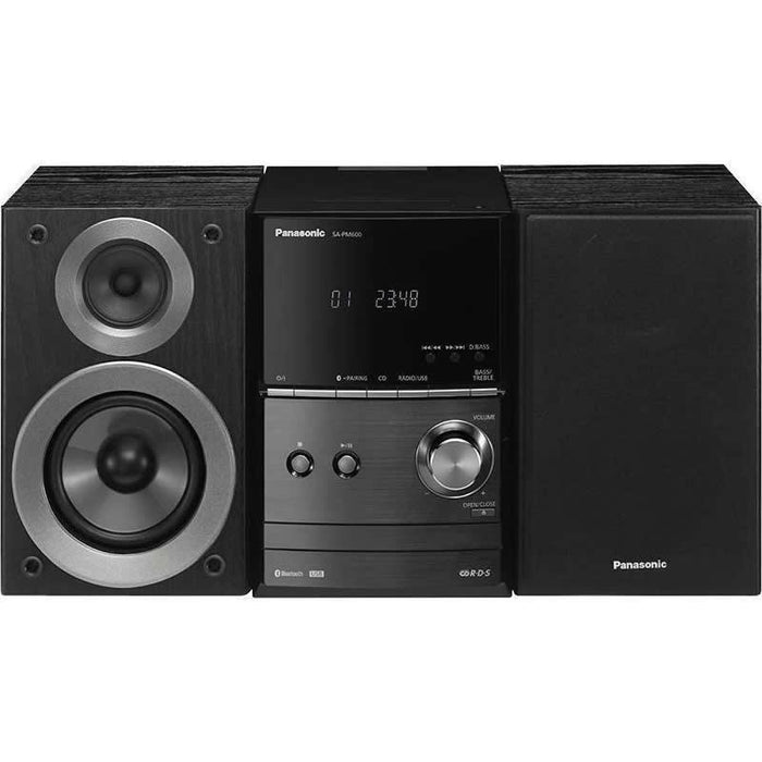 Panasonic SC-PM600 | Mini-chaine - Bluetooth - CD Player - 40 W - Black-Sonxplus St-Sauveur