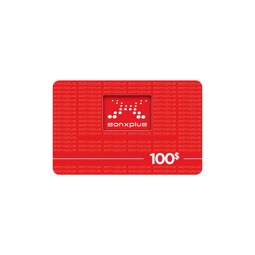 100 gift card-Sonxplus St-Sauveur