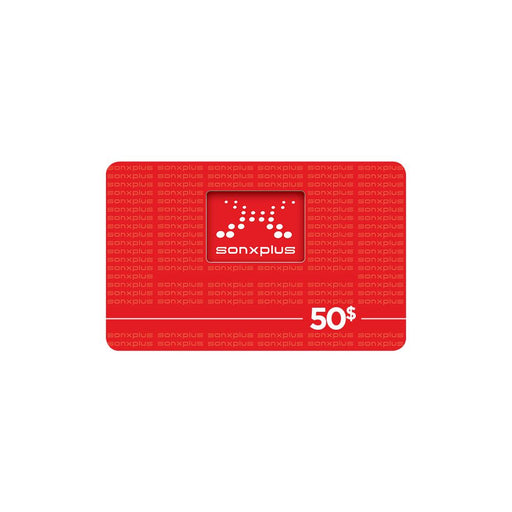 50 gift card-Sonxplus St-Sauveur